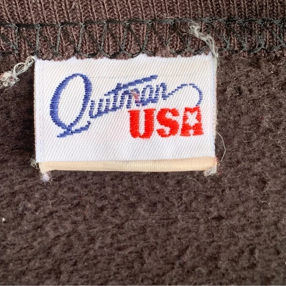 Vintage Elvis Presley Jailhouse Rock Puff Paint Cardigan Sweater Quitman USA - Picture 7 of 8